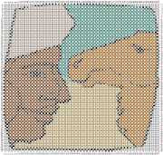 pattern People Men Animals Camels