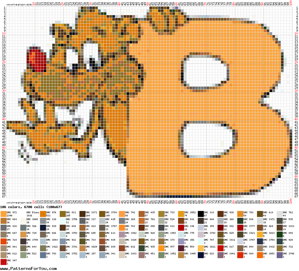 pattern Letters & numbers Animals