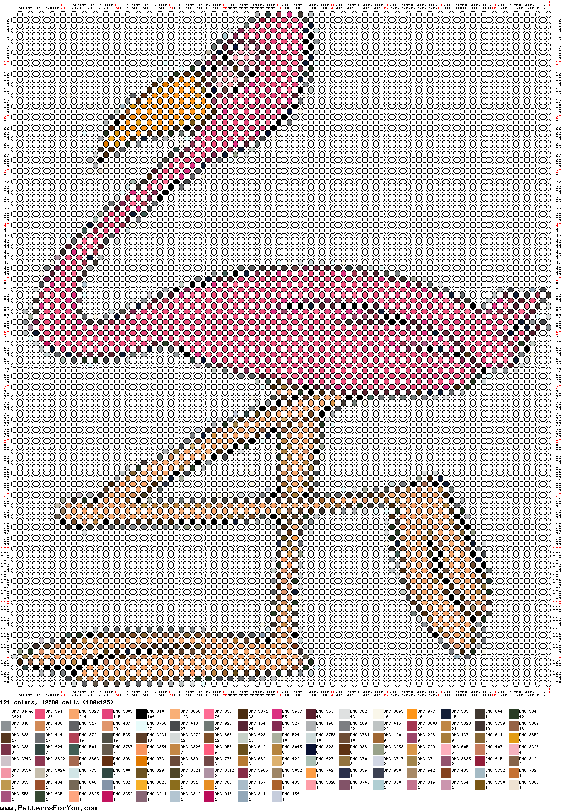 pattern Animals Flamingo