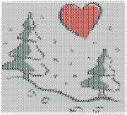pattern People Love Plants Trees Weather Winter
