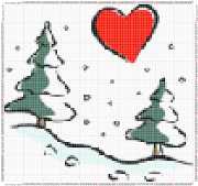 pattern People Love Plants Trees Weather Winter