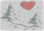 pattern People Love Plants Trees Weather Winter