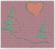 pattern People Love Plants Trees Weather Winter