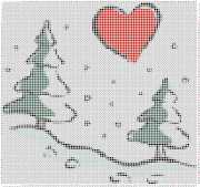 pattern People Love Plants Trees Weather Winter