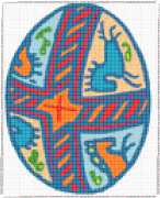 pattern Religion Easter Foods Eggs