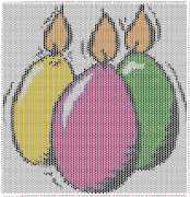 pattern Religion Easter Foods Eggs