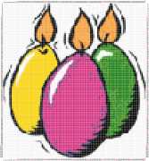 pattern Religion Easter Foods Eggs