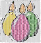 pattern Religion Easter Foods Eggs