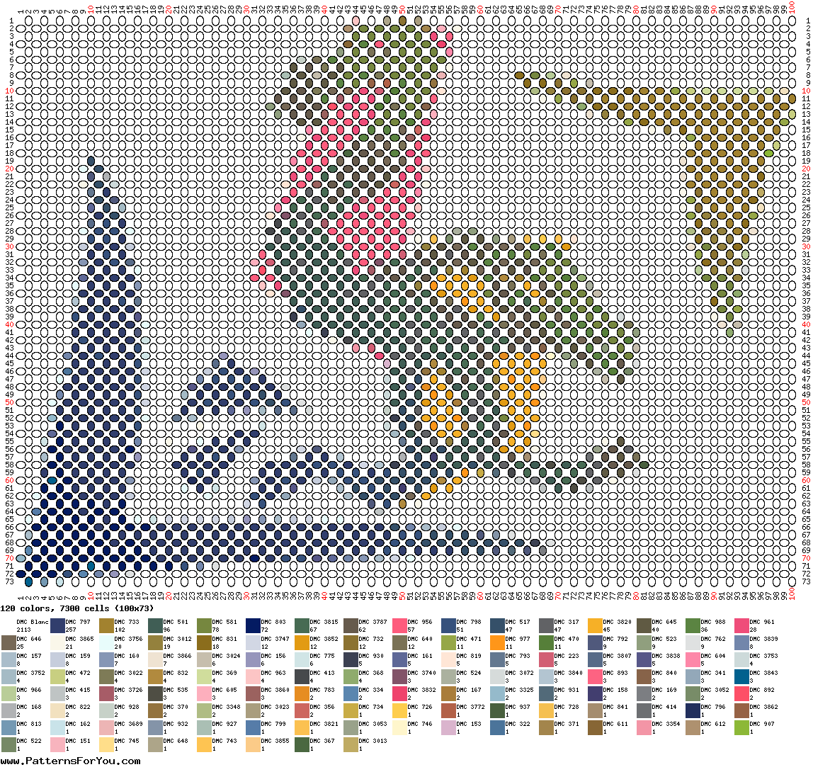 pattern Animals Flamingo