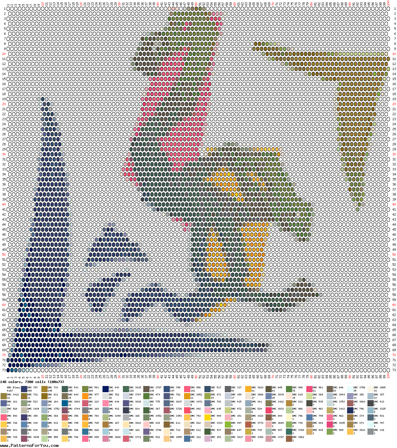 pattern Animals Flamingo