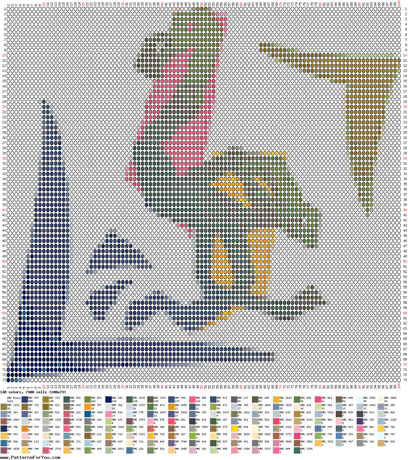 pattern Animals Flamingo