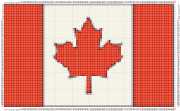 pattern Countries Canada Flags