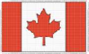 pattern Countries Canada Flags