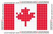 pattern Countries Canada Flags