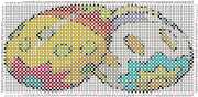 pattern Religion Easter Foods Eggs