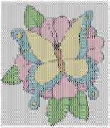 pattern Animals Butterflies