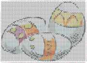 pattern Religion Easter Foods Eggs