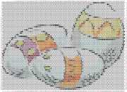 pattern Religion Easter Foods Eggs