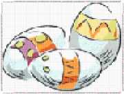pattern Religion Easter Foods Eggs