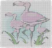 pattern Animals Flamingo