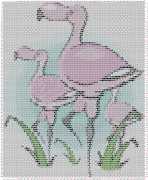 pattern Animals Flamingo