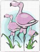 pattern Animals Flamingo