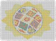pattern Religion Easter Foods Eggs
