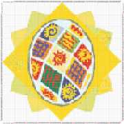 pattern Religion Easter Foods Eggs