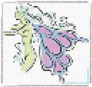 pattern People Women Animals Butterflies