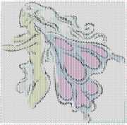 pattern People Women Animals Butterflies