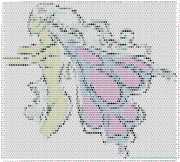 pattern People Women Animals Butterflies