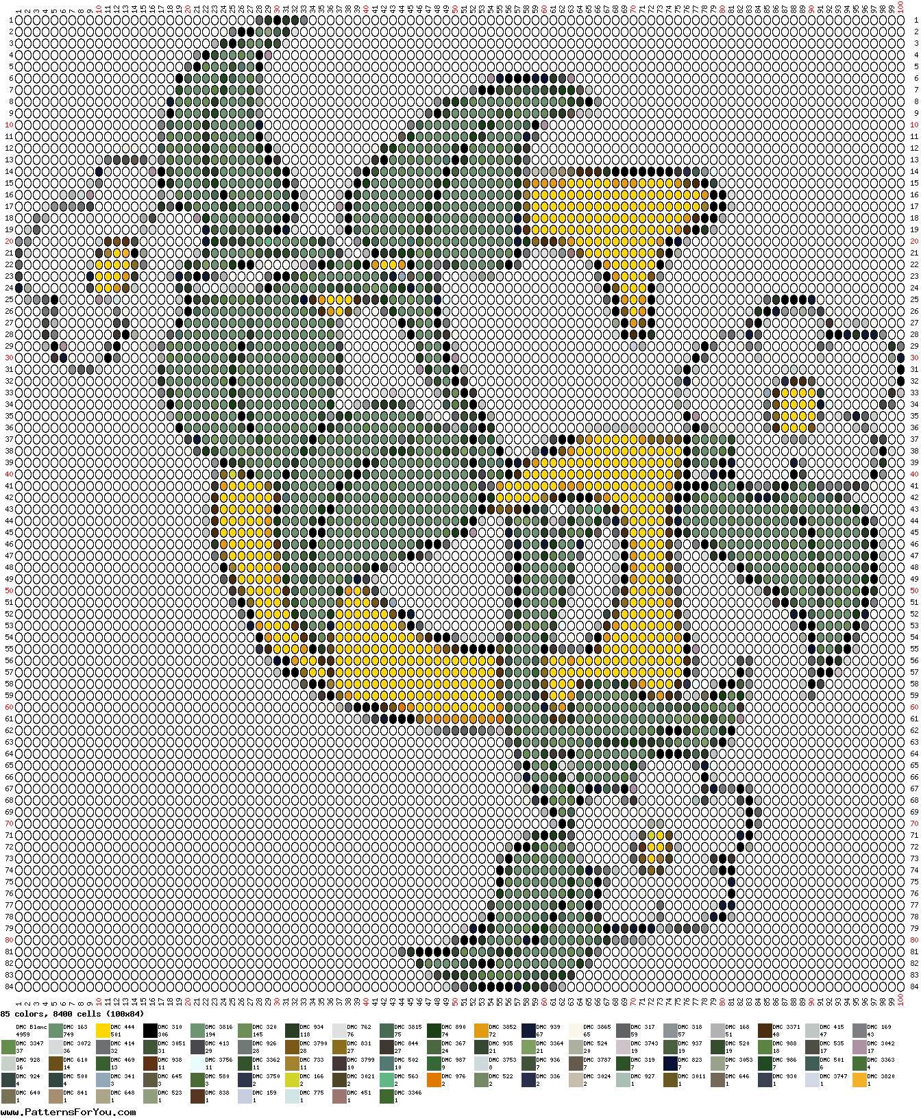 pattern Plants Flowers Letters & numbers Flowers