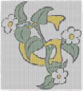 pattern Plants Flowers Letters & numbers Flowers