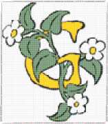 pattern Plants Flowers Letters & numbers Flowers