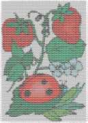 pattern Plants Strawberries