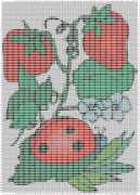 pattern Plants Strawberries