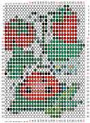 pattern Plants Strawberries