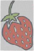 pattern Plants Strawberries