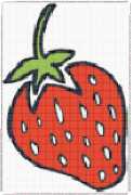 pattern Plants Strawberries