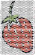 pattern Plants Strawberries