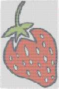 pattern Plants Strawberries