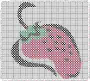 pattern Plants Strawberries