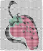 pattern Plants Strawberries