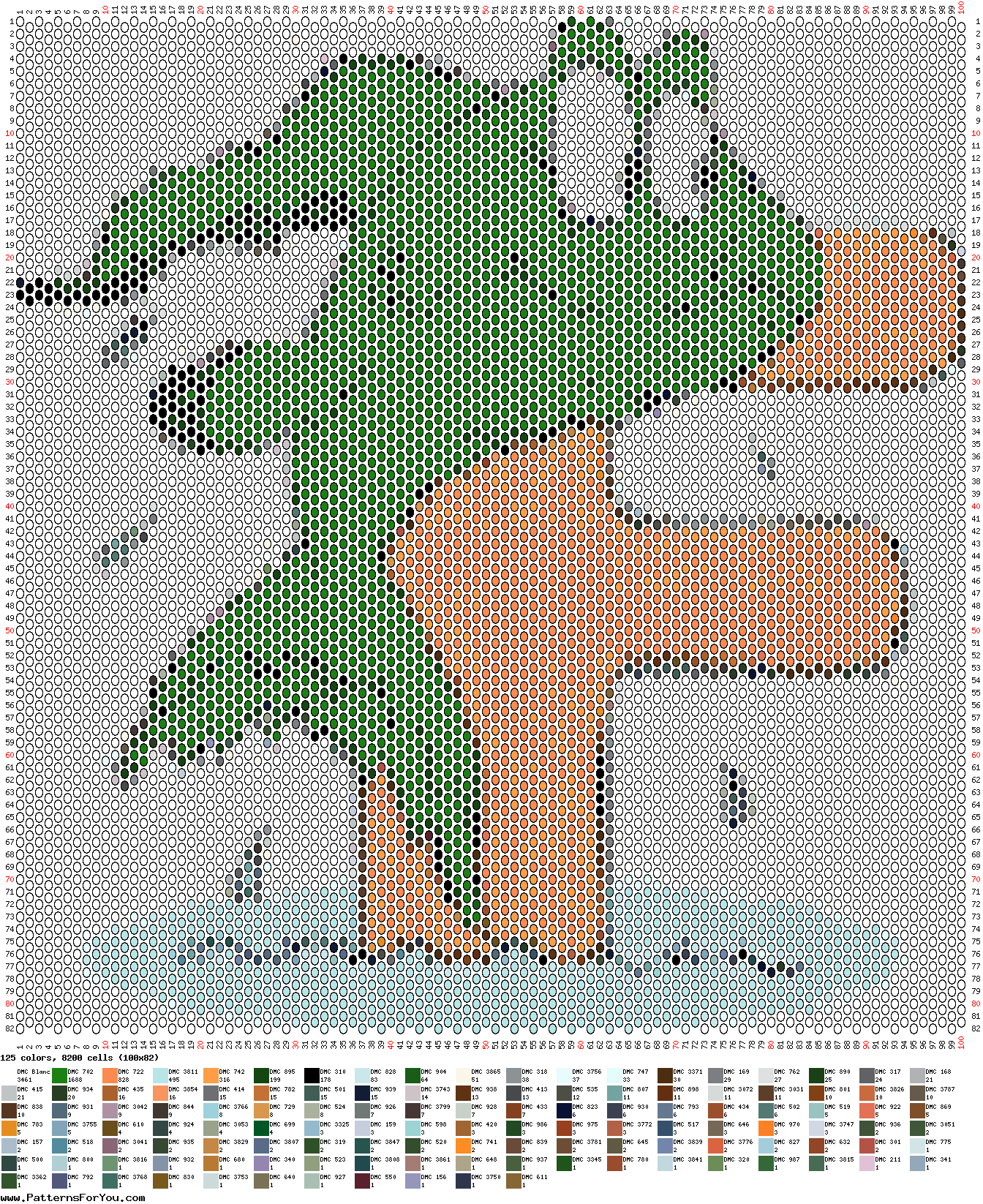 pattern Animals Fishes Letters & numbers Animals
