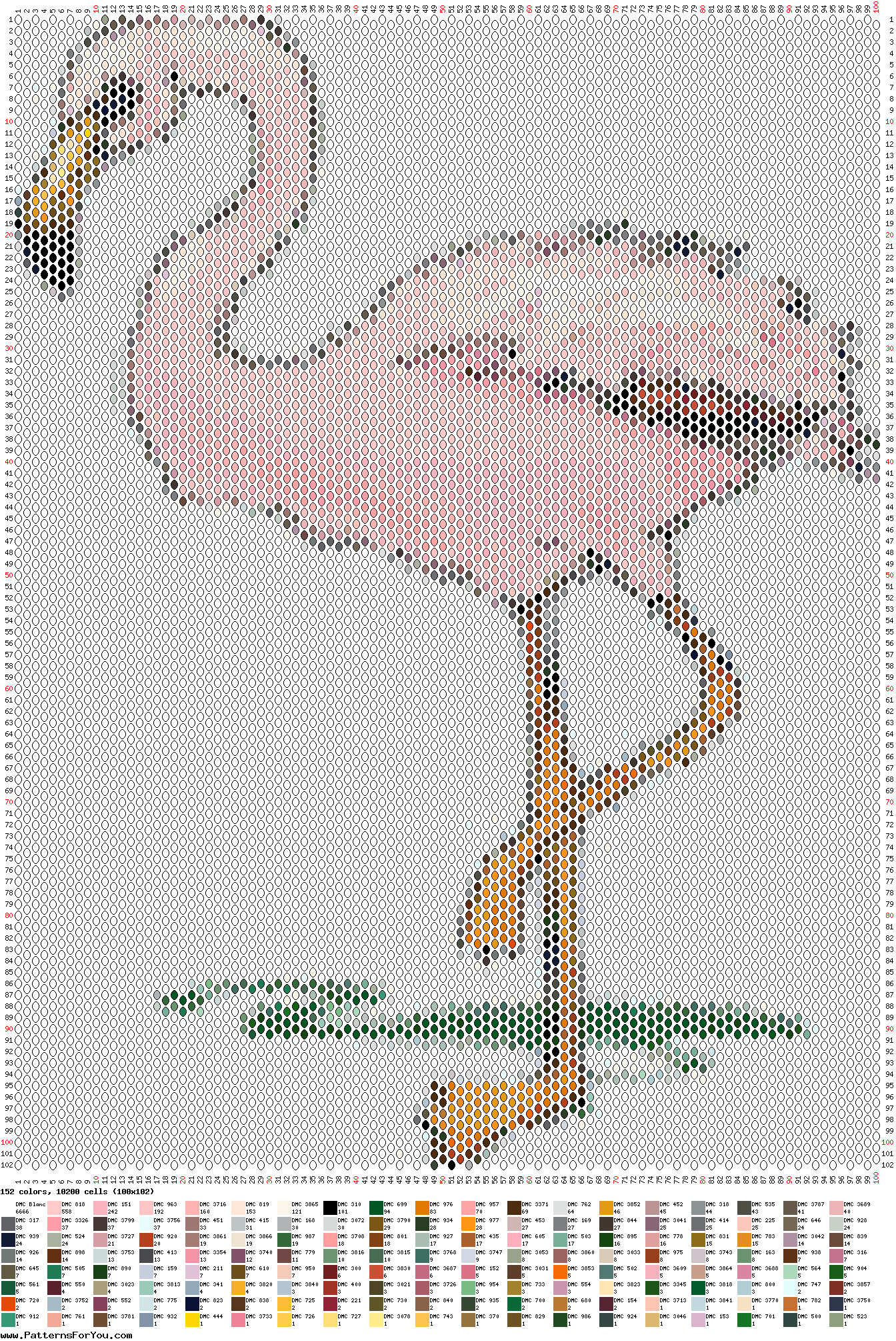 pattern Animals Flamingo