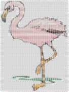 pattern Animals Flamingo