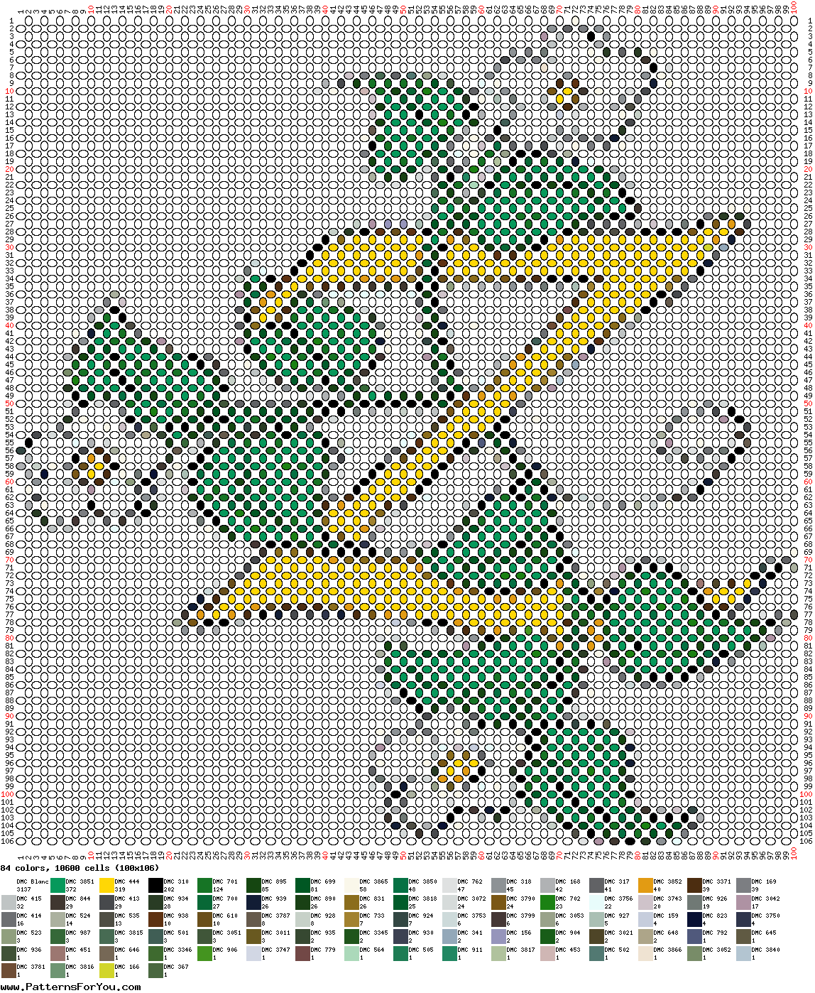 pattern Plants Flowers Letters & numbers Flowers