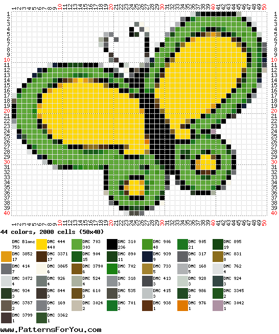 pattern Animals Butterflies