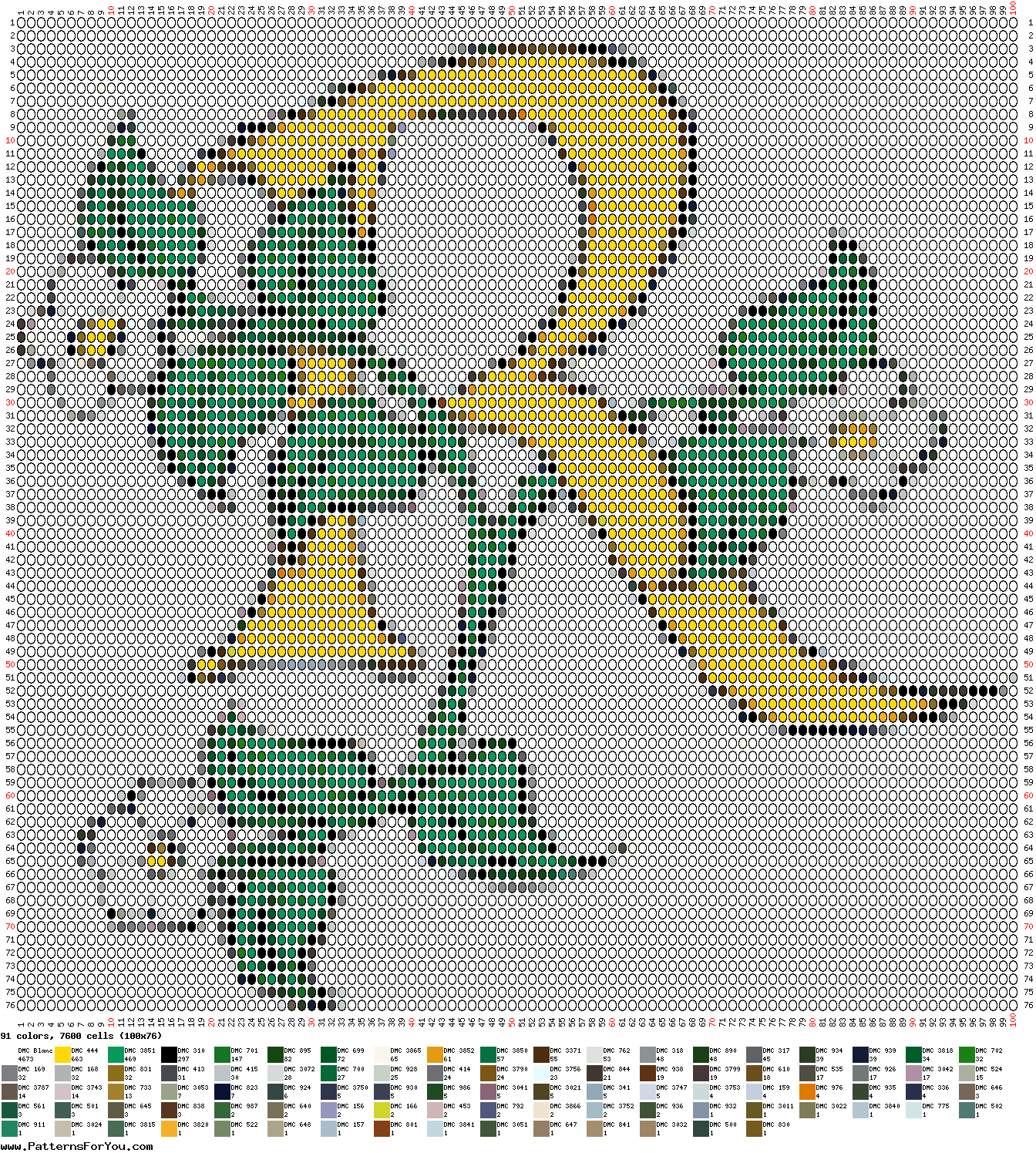 pattern Plants Flowers Letters & numbers Flowers
