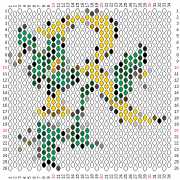 pattern Plants Flowers Letters & numbers Flowers